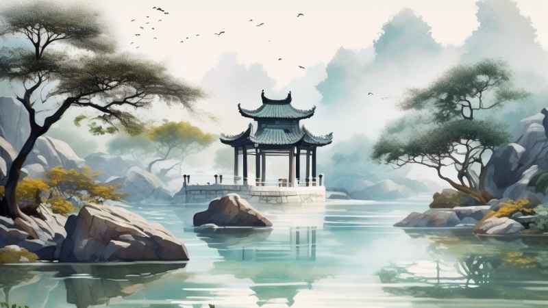 苏氏园林插画 3