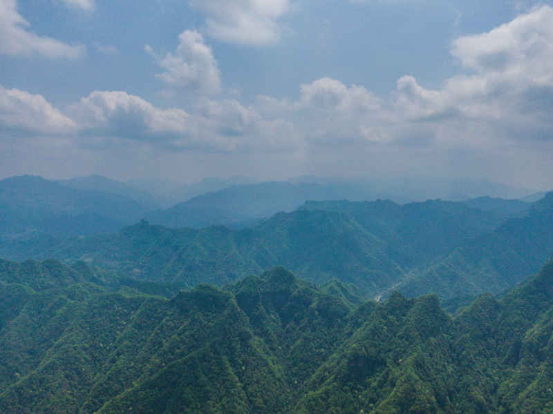 湖南张家界山川地貌航拍