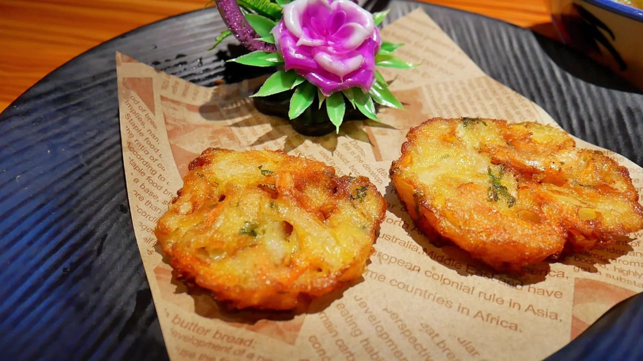香煎虾饼