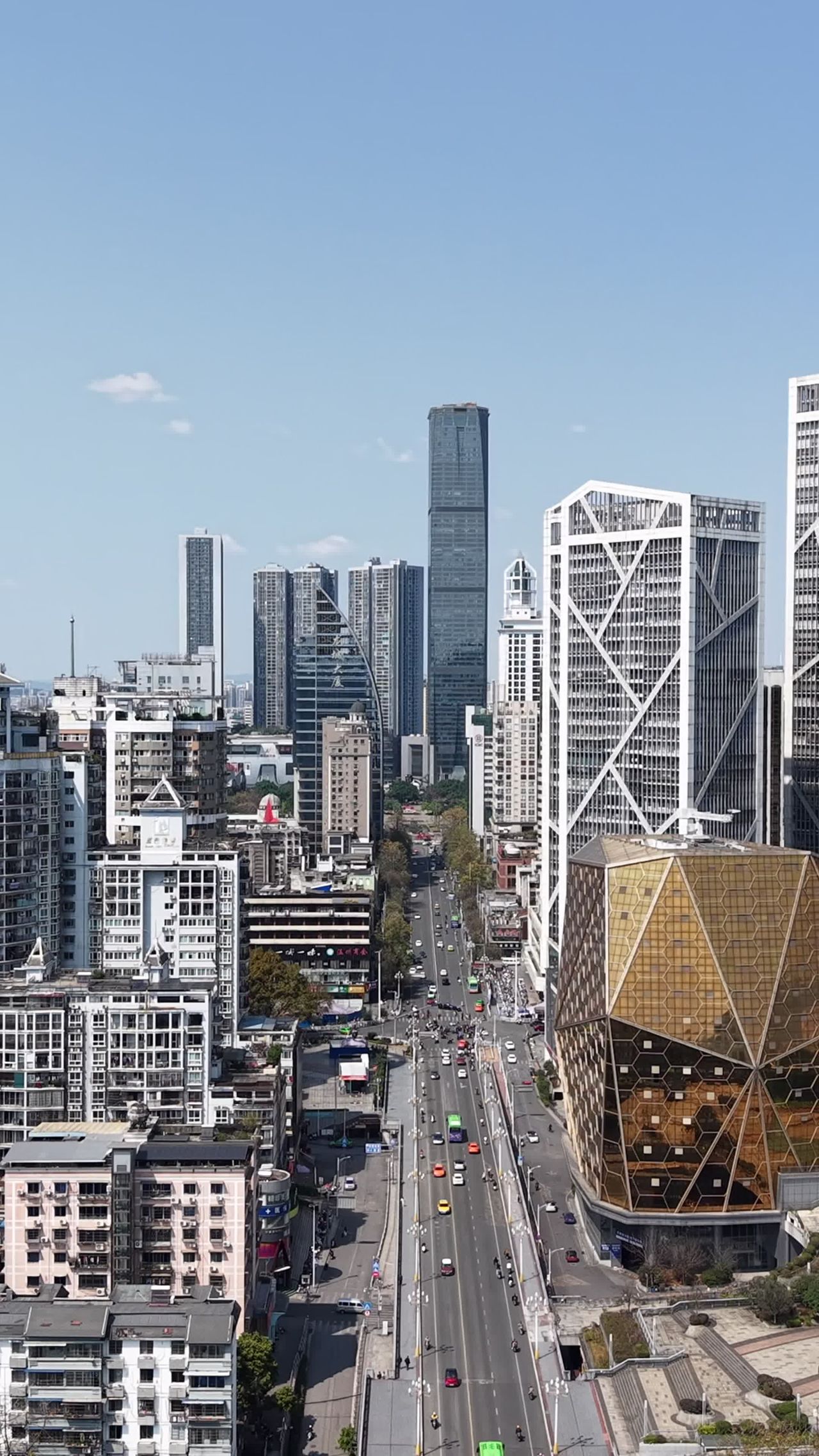 现代都市繁华景象
