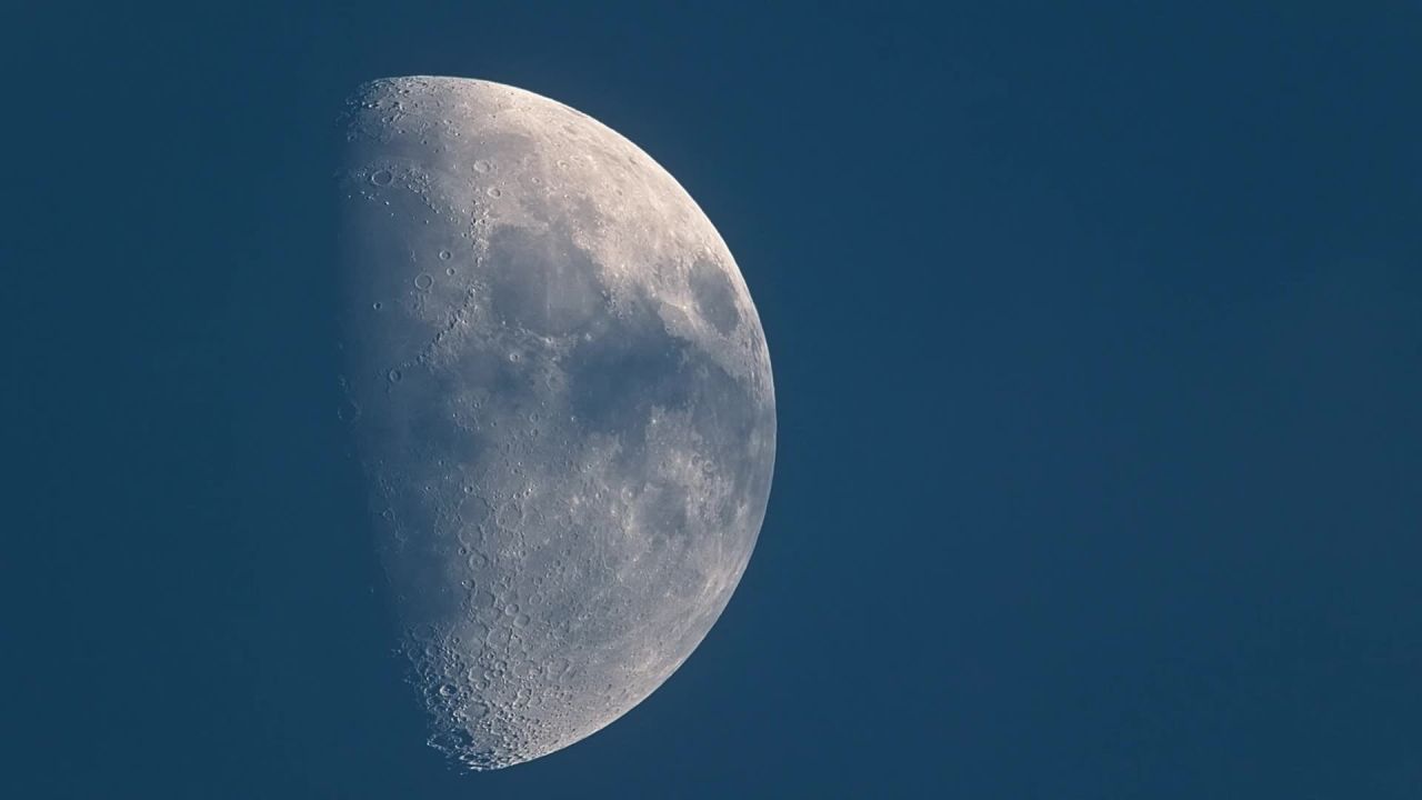 深夜玩天空月亮月球皎洁明月中秋满月 35