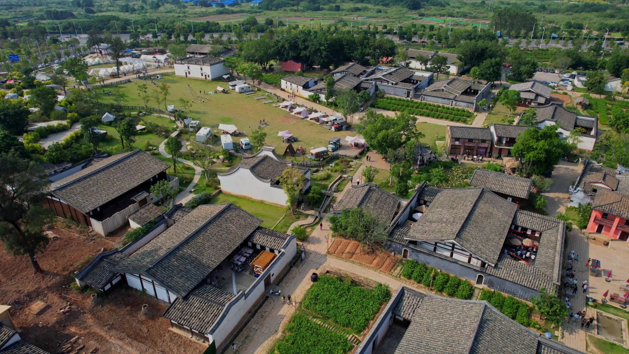 航拍福州梁厝历史文化街 13