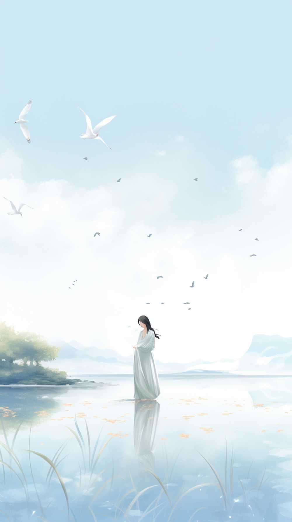 唯美艺术背景意境15