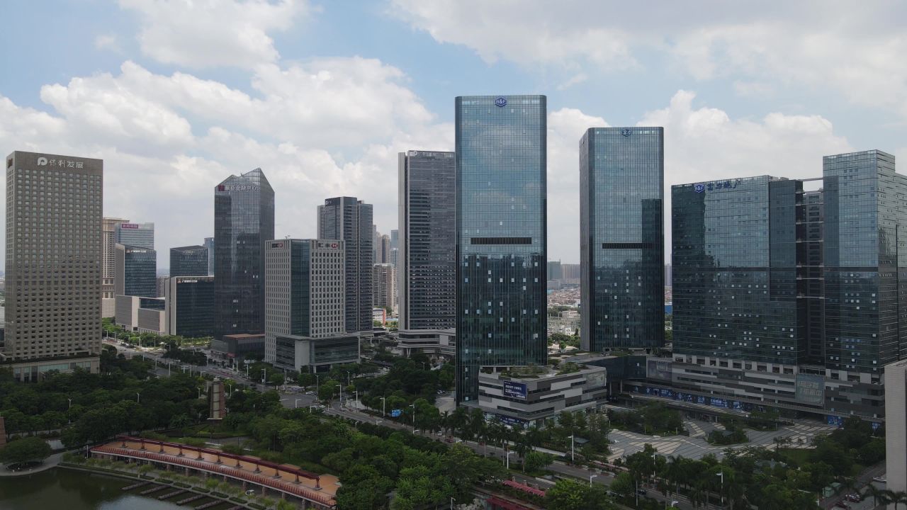佛山市区航拍