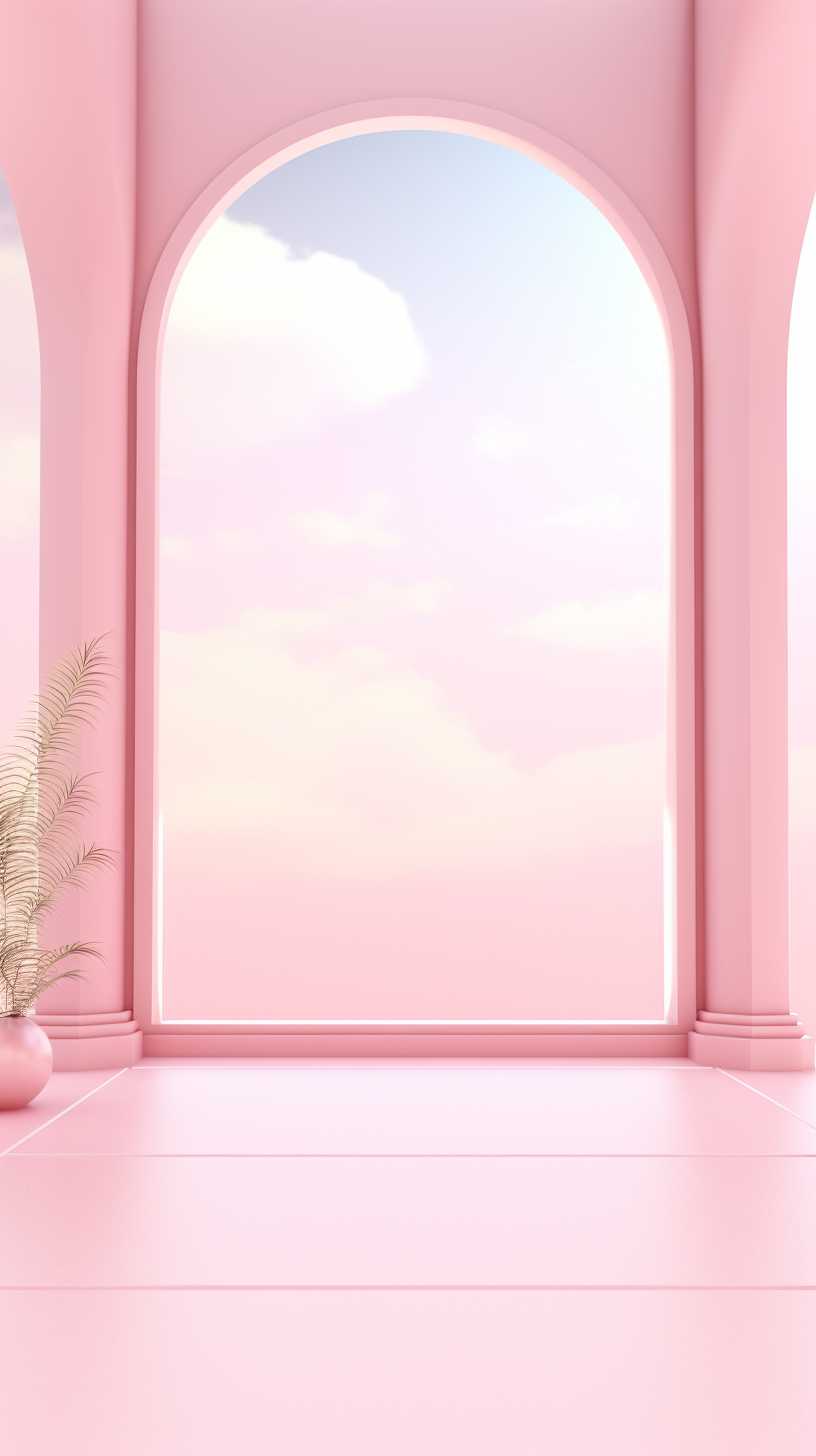 粉色艺术背景