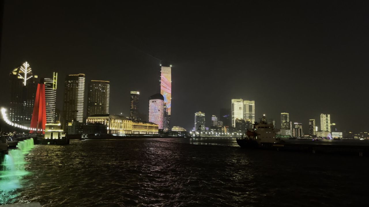 上海陆家嘴夜景