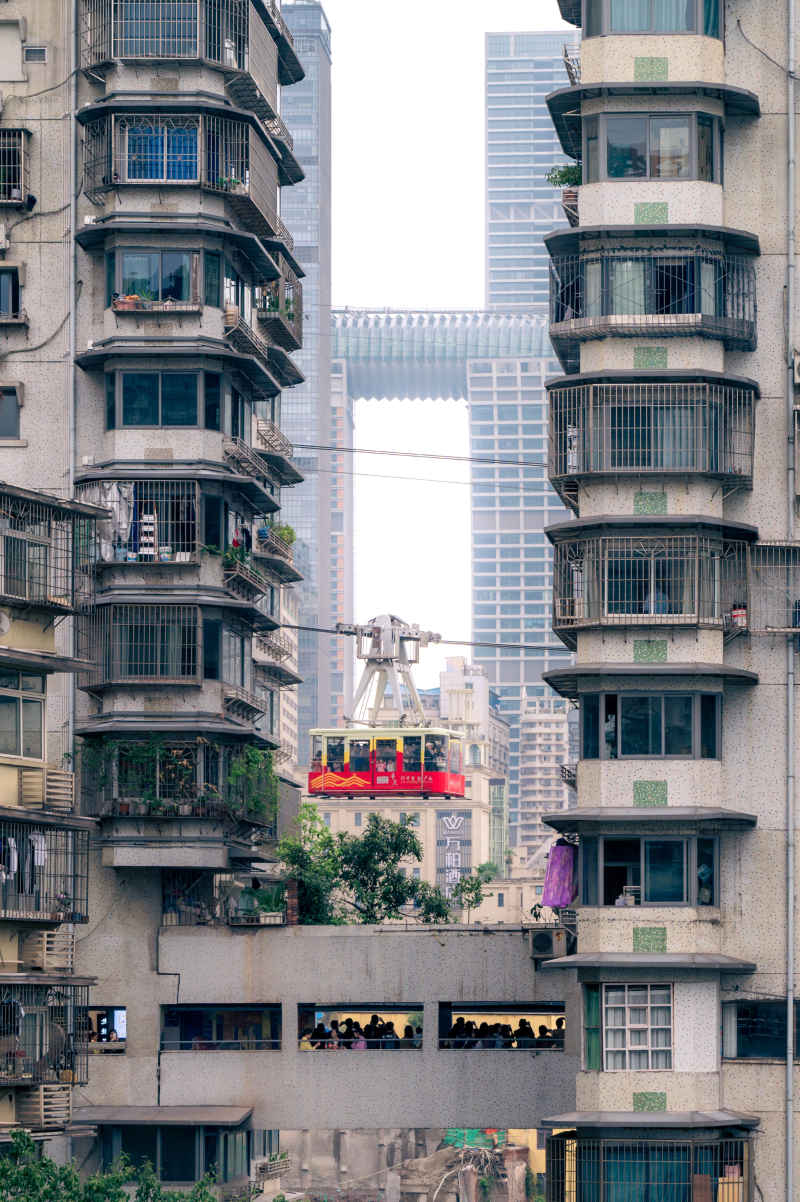 索道穿楼