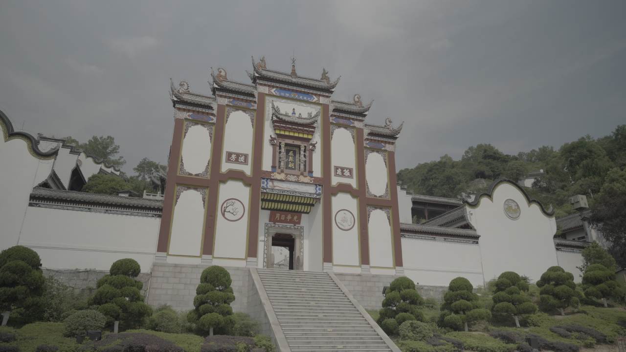 古韵园林建筑