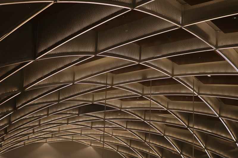 上海南站建筑顶端建筑