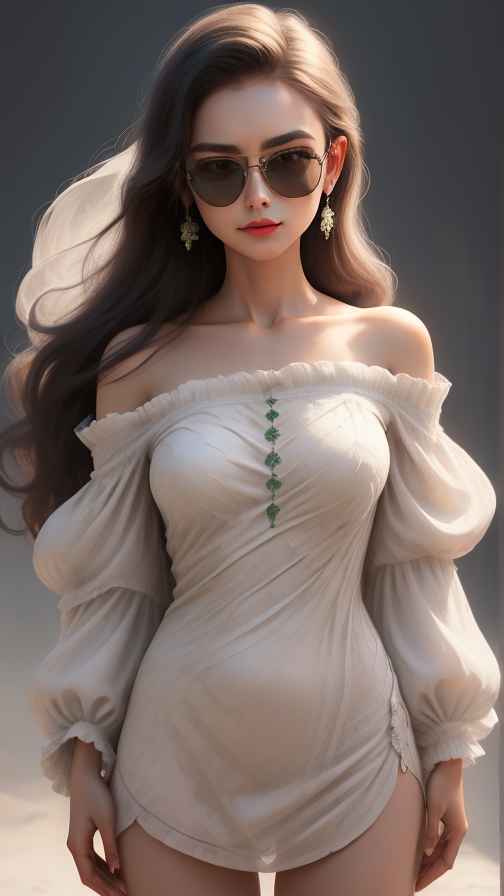 美女身材好看穿什么都好看