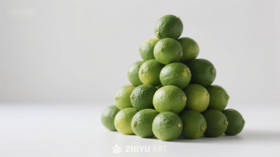 青柠金字塔排列