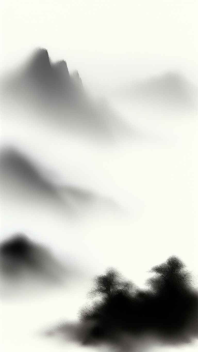 中国山水画淡画 10
