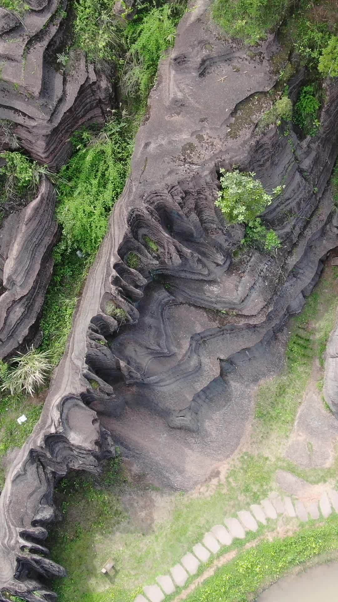 岩石纹理之美
