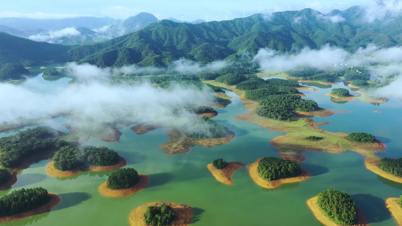 台山千岛湖航拍