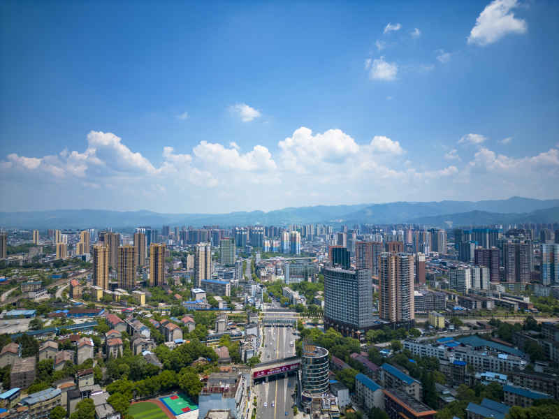 湖南怀化城市风光
