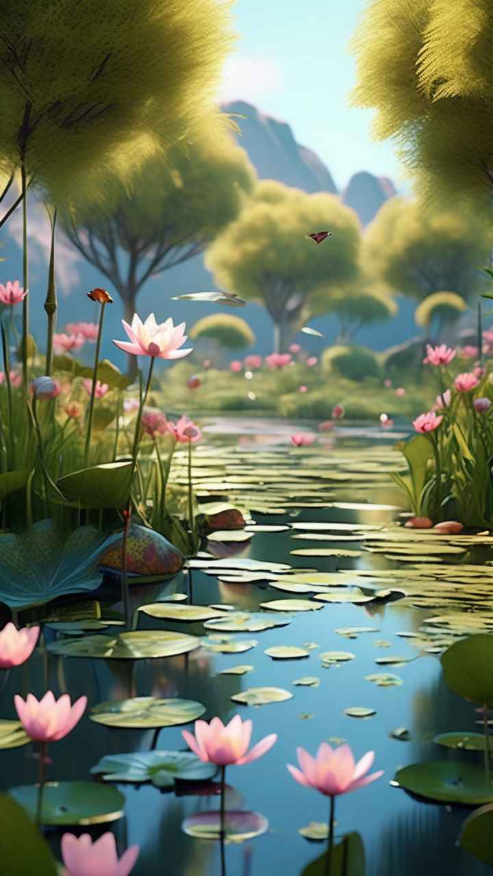 国风水墨山水画简约风格插画 4