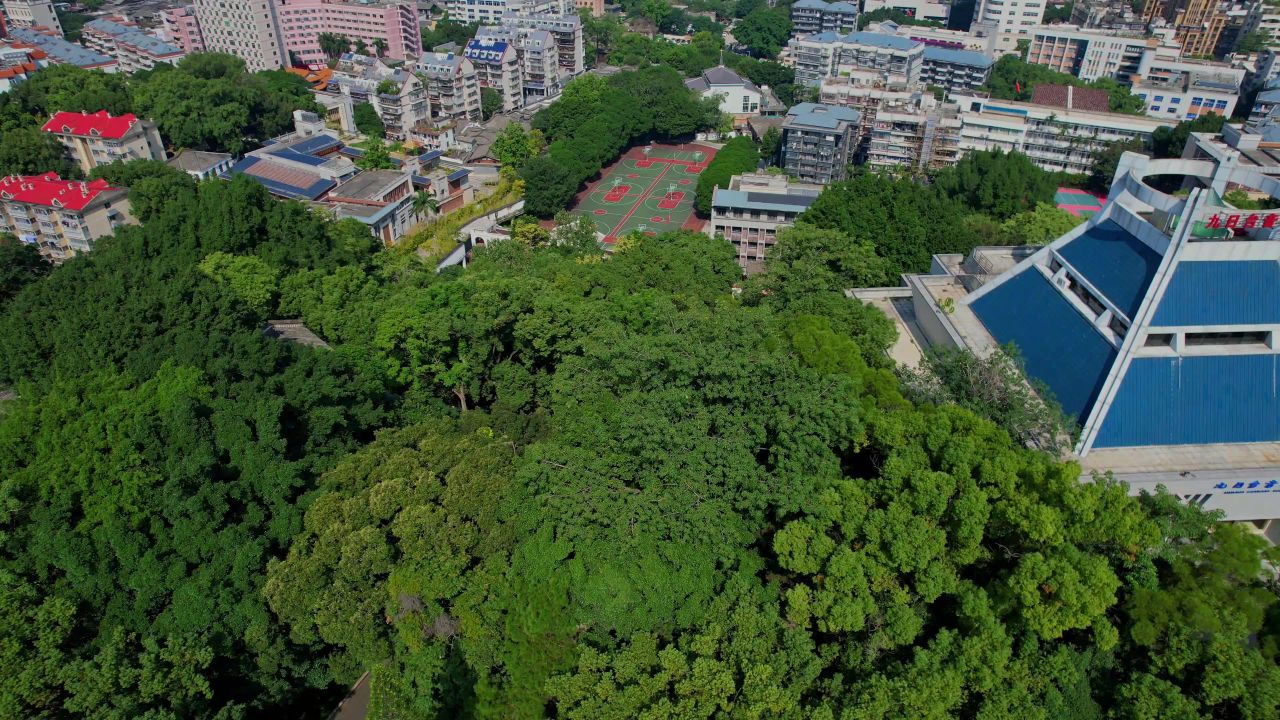 航拍福州九日台音乐厅 2