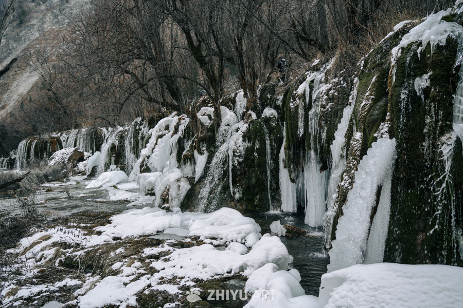总要看一次冬天的九寨吧