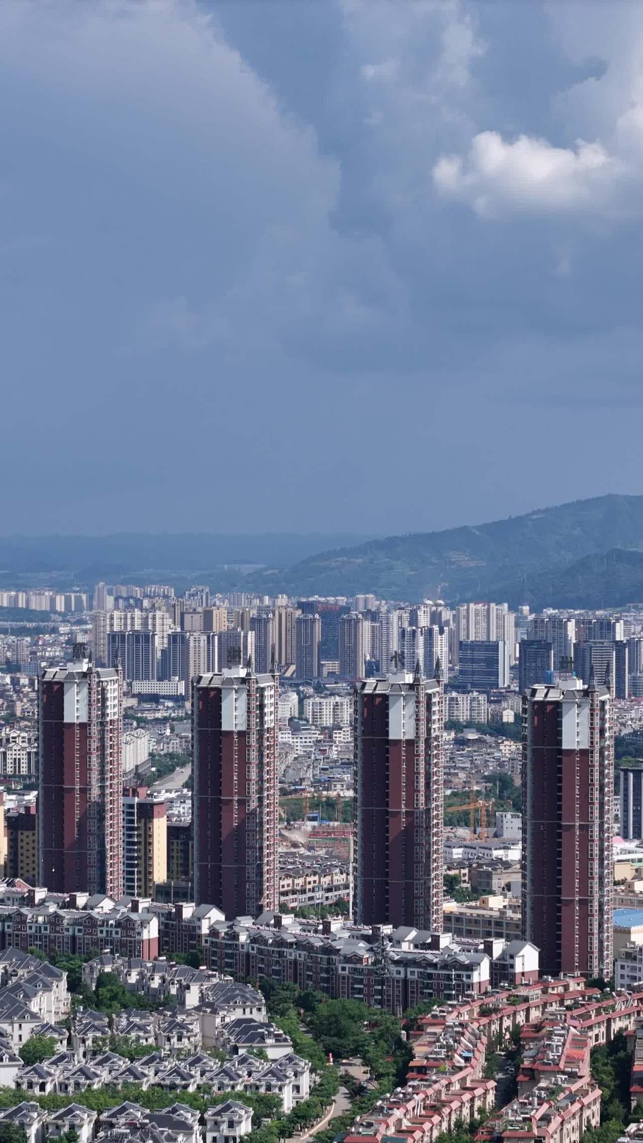 城市全景俯瞰