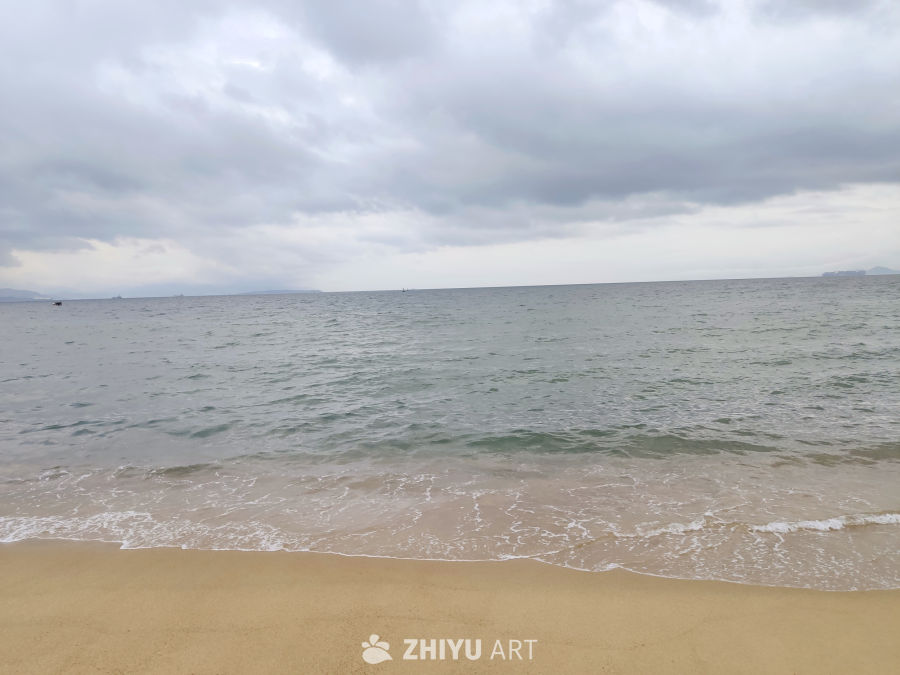 海水沙滩 1