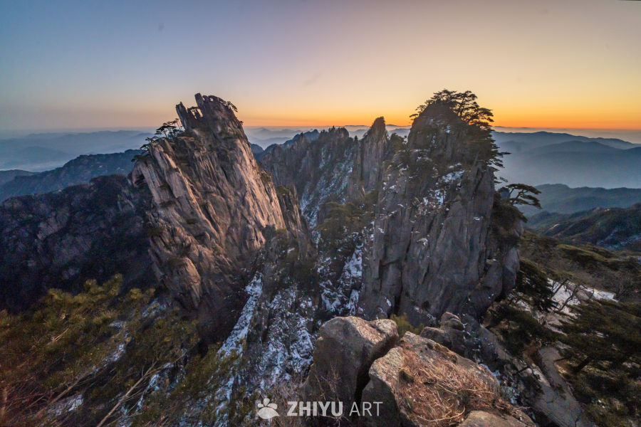 黄山日出