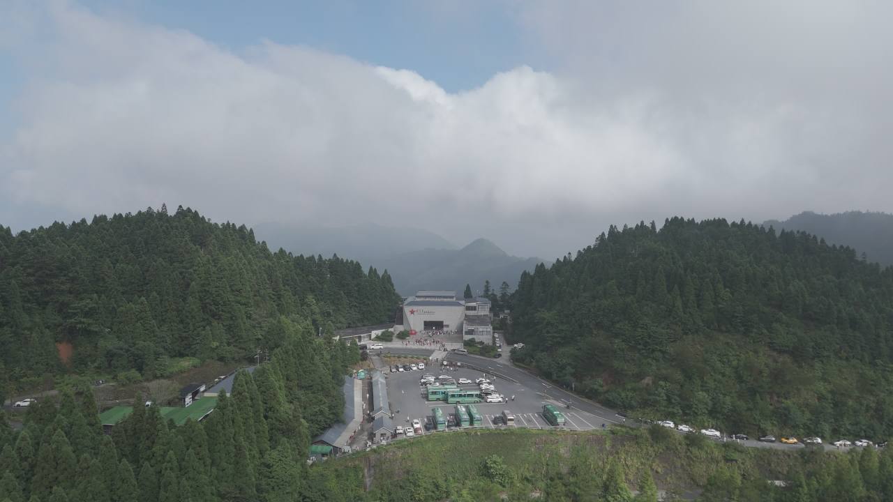 航拍旅游景点全景
