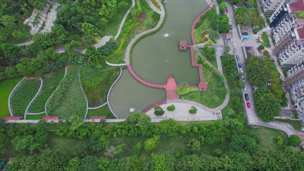 航拍厦门宁宝公园 3