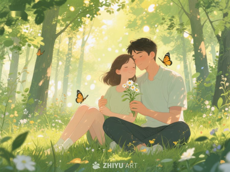 森林中的温馨时刻 612
