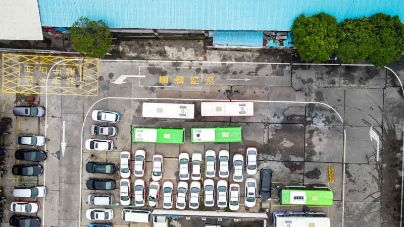 福建泉州城市风光航拍图 