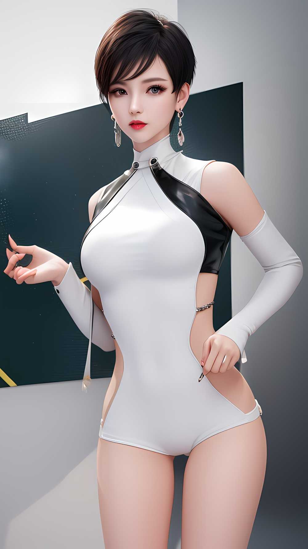 港风皮衣皮裤系列5
