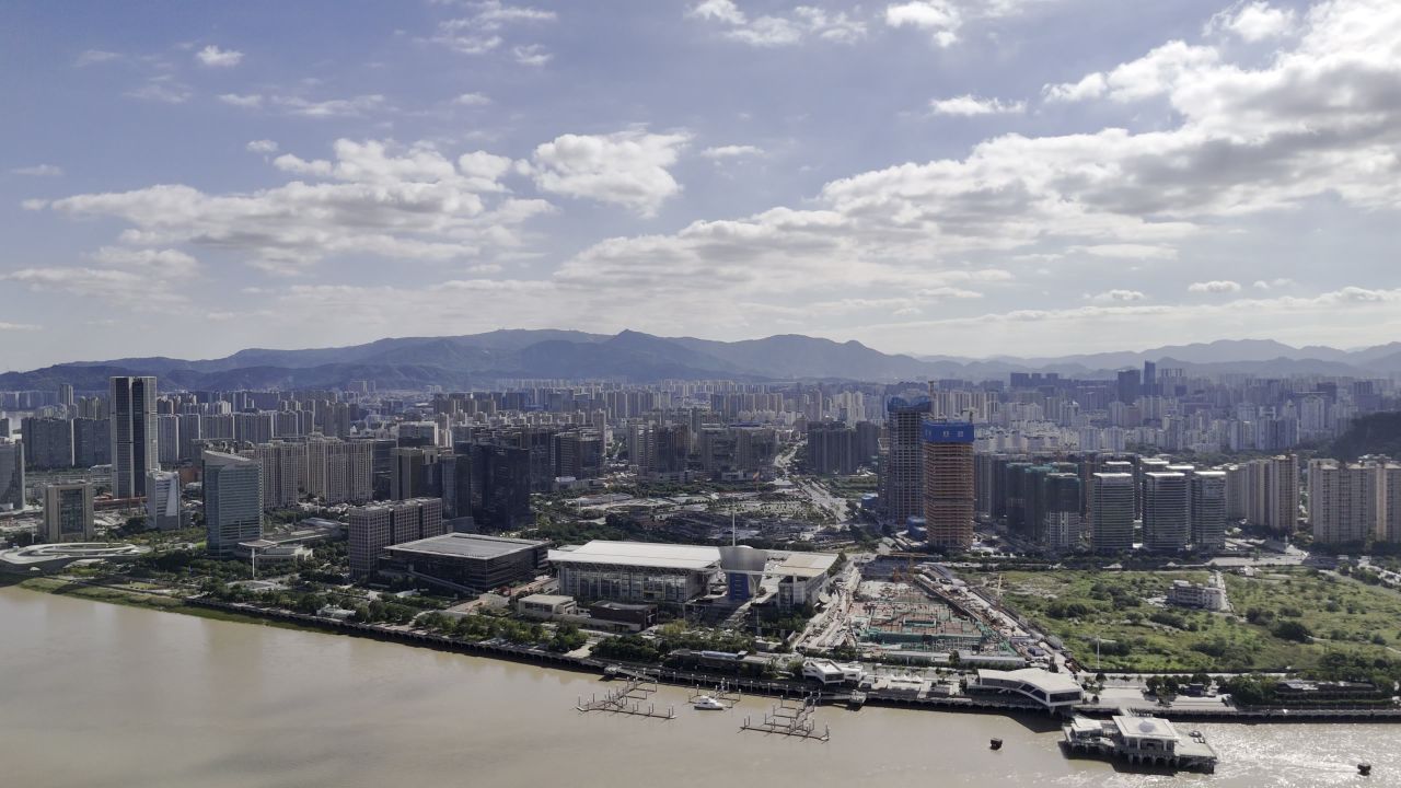 温州晴天城市航拍 31