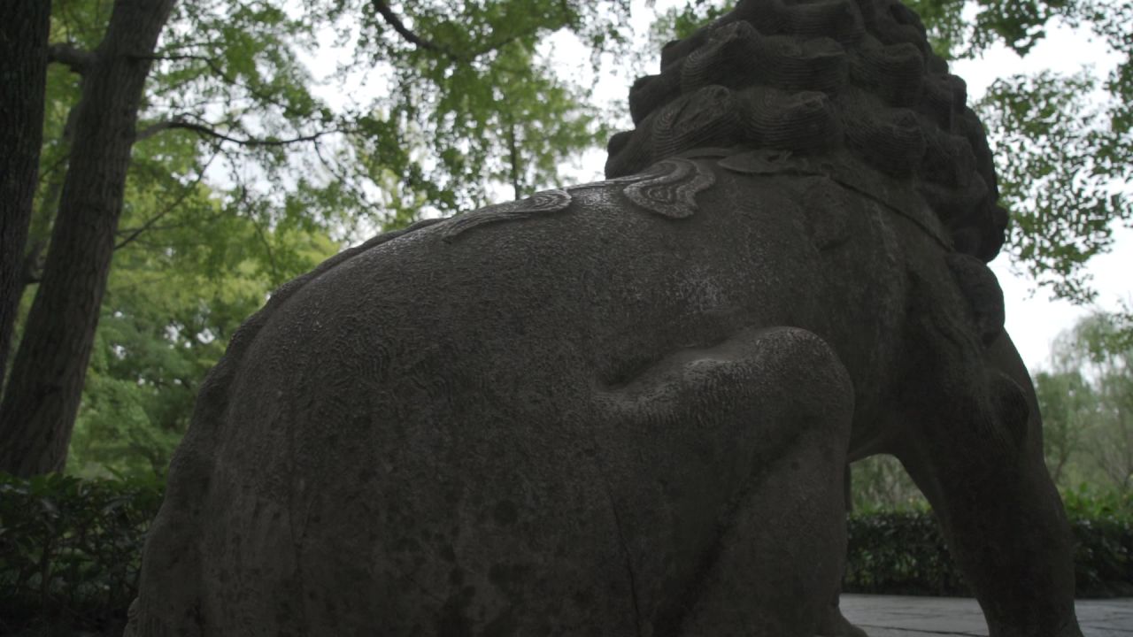 明孝陵石像
