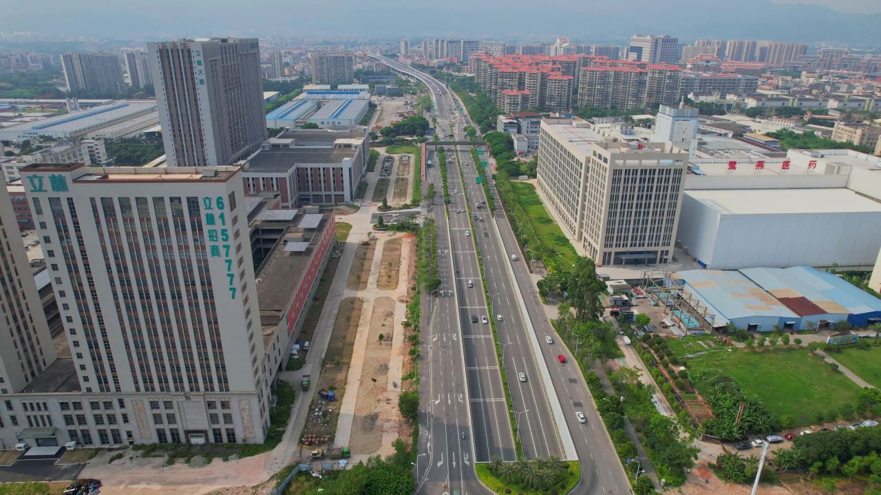 航拍厦门立林生活产业科创基地 2