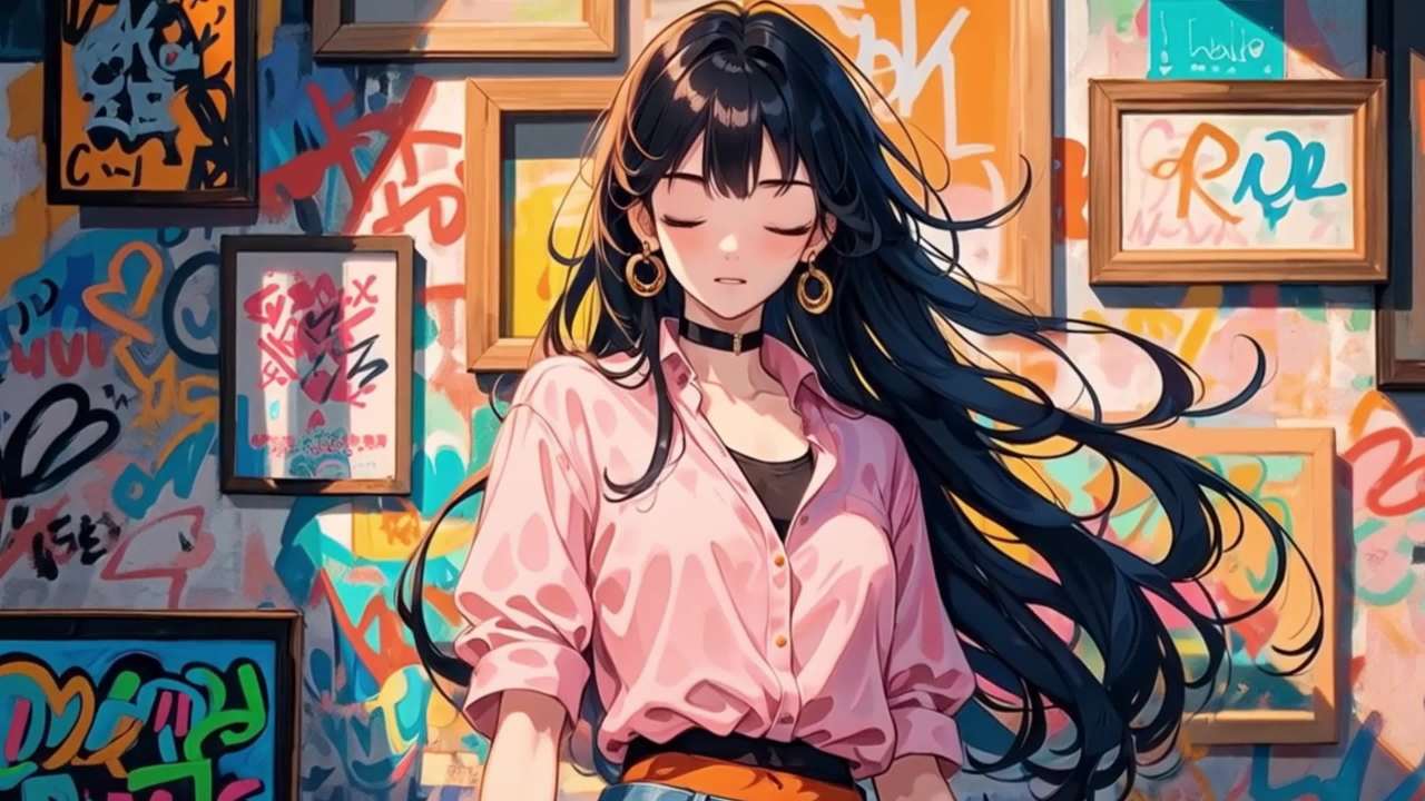 涂鸦女孩