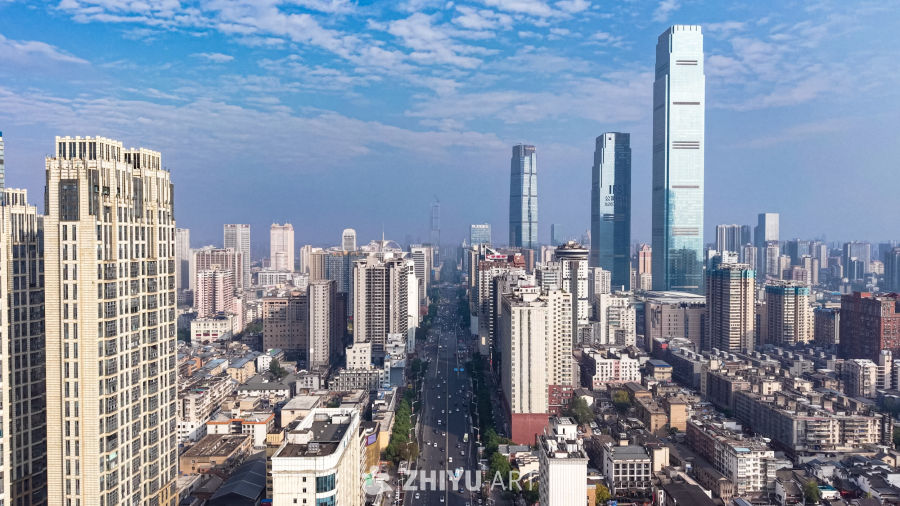 现代都市繁华景象