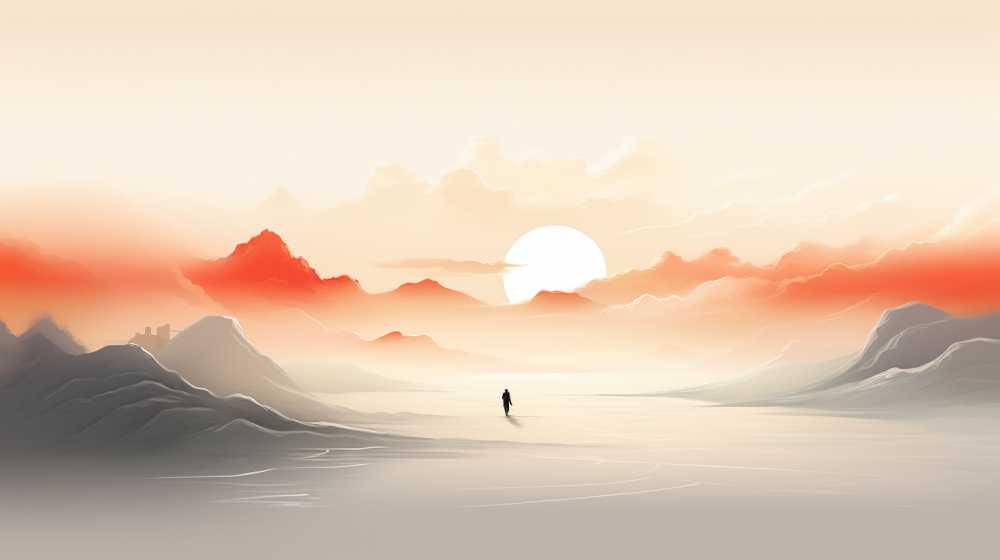 艺术浅白色唯美背景图99