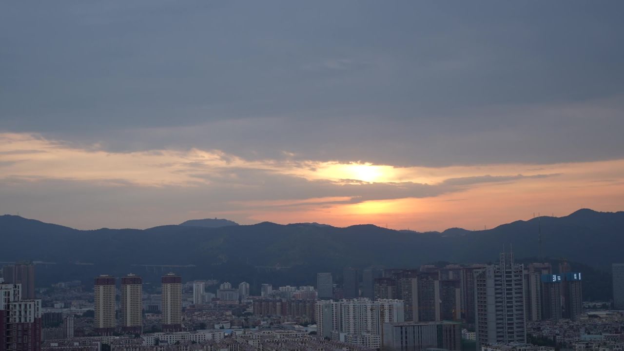 落日余晖