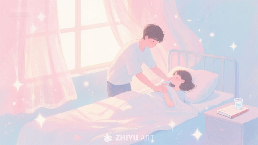 温馨病房中的关怀时刻 330