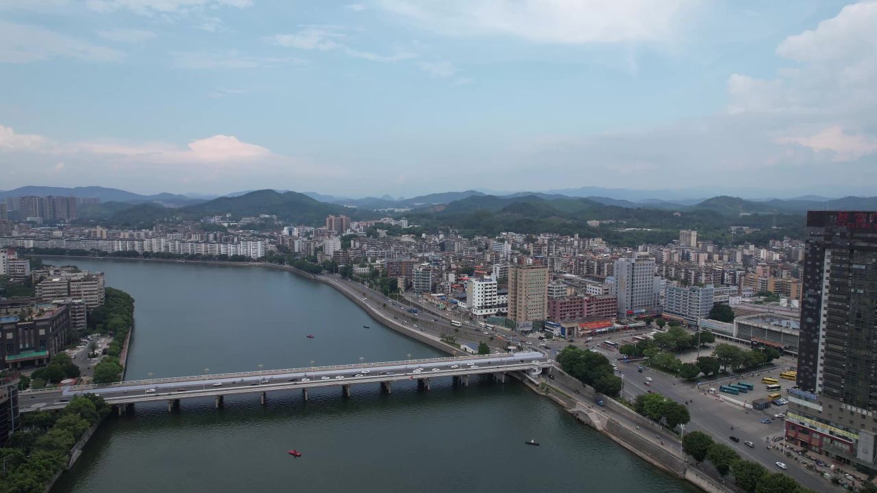 航拍广东韶关