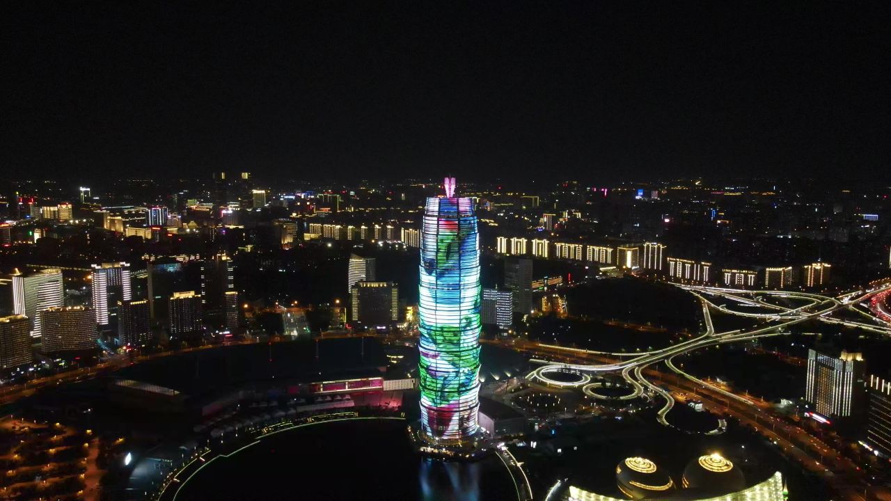 河南郑州千禧广场大玉米地标建筑