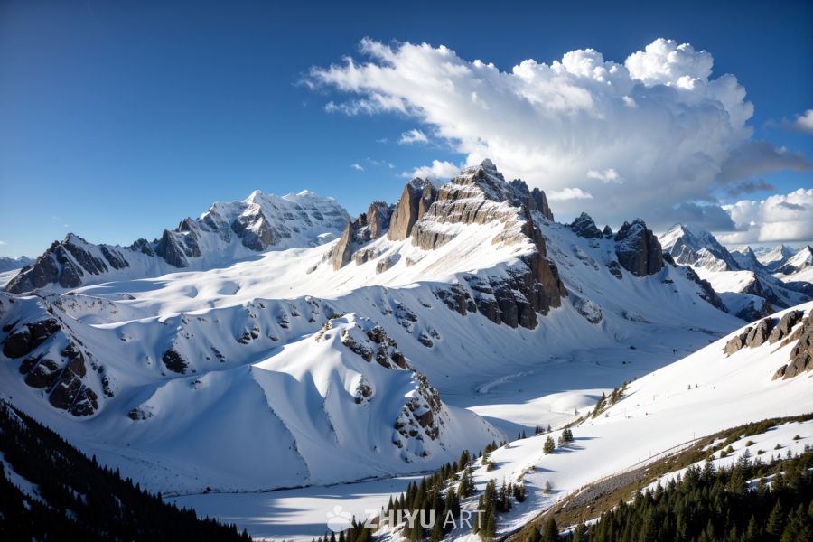 雪山 25