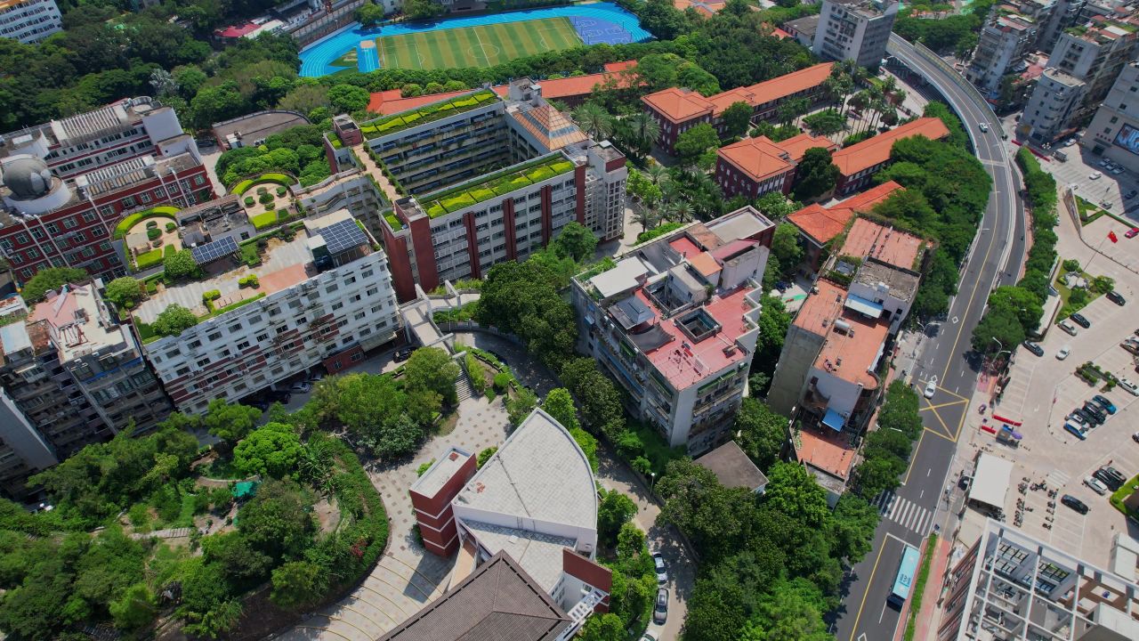 航拍厦门一中景观 3