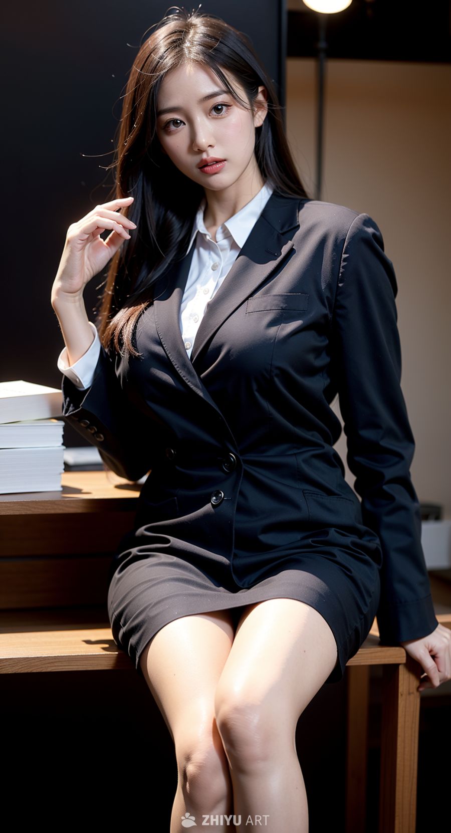 职业装美女 11