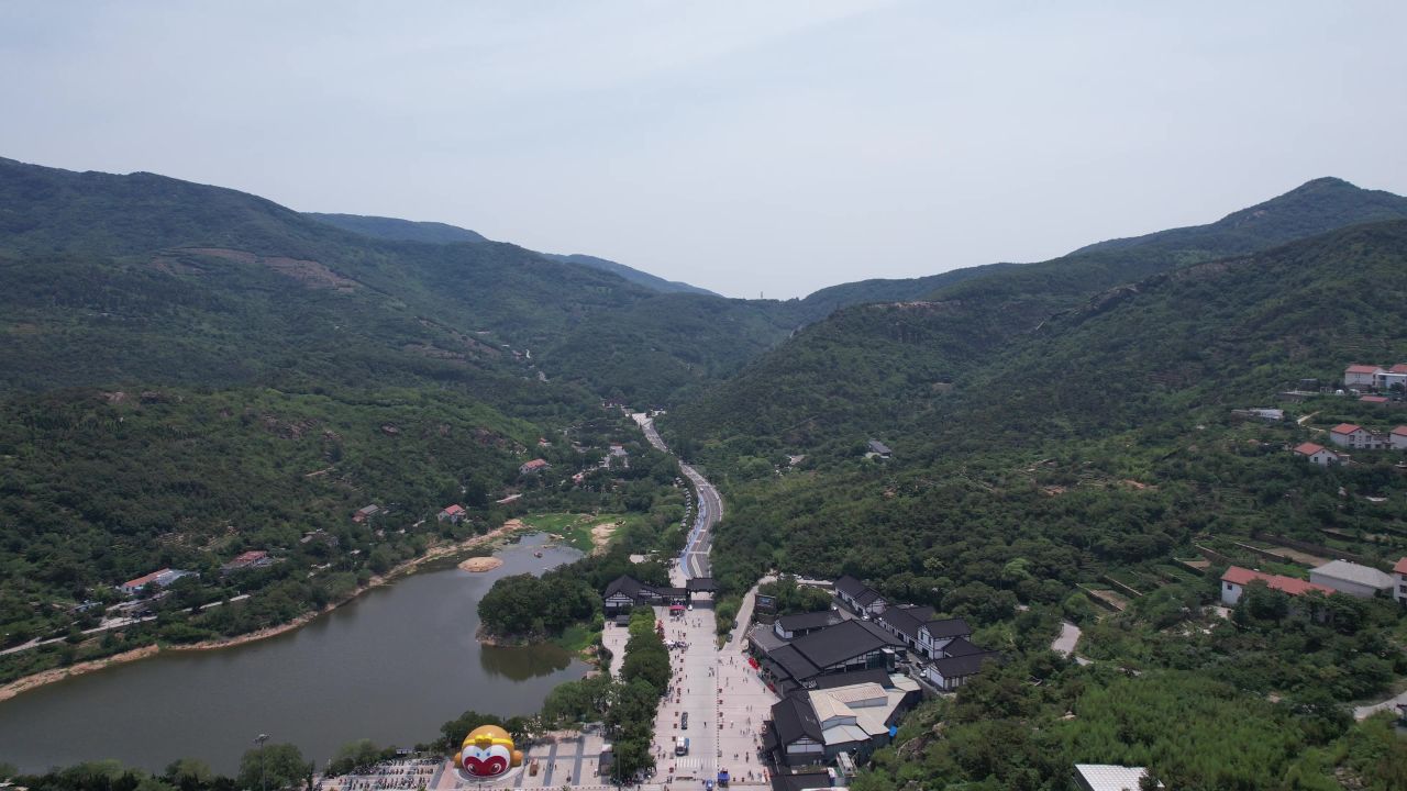 江苏连云港花果山5A景区航拍