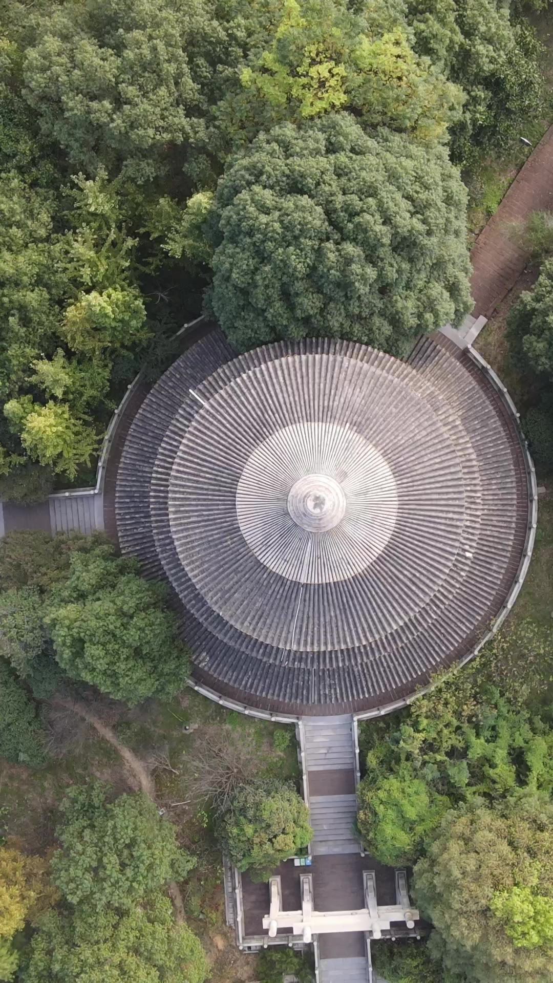 江西南昌城市风光竖屏航拍 