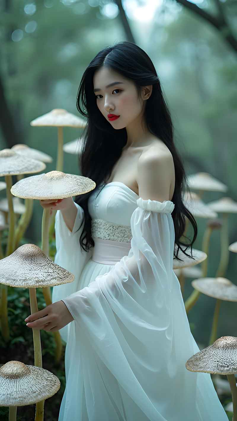 森林系列特色风格美女 28