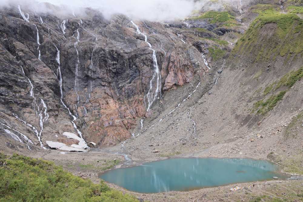 雨崩冰湖