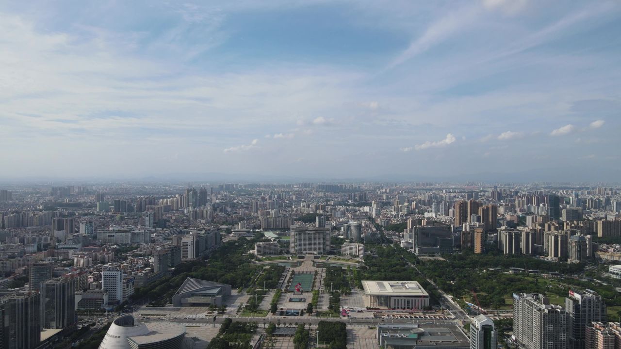 东莞市区远景航拍 9