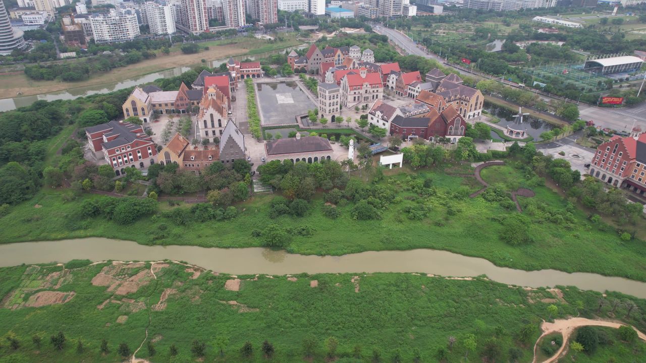 南宁市建筑风光航拍 8
