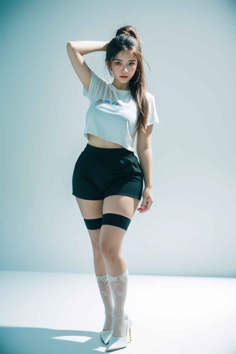 摄影图美女自信特写 12